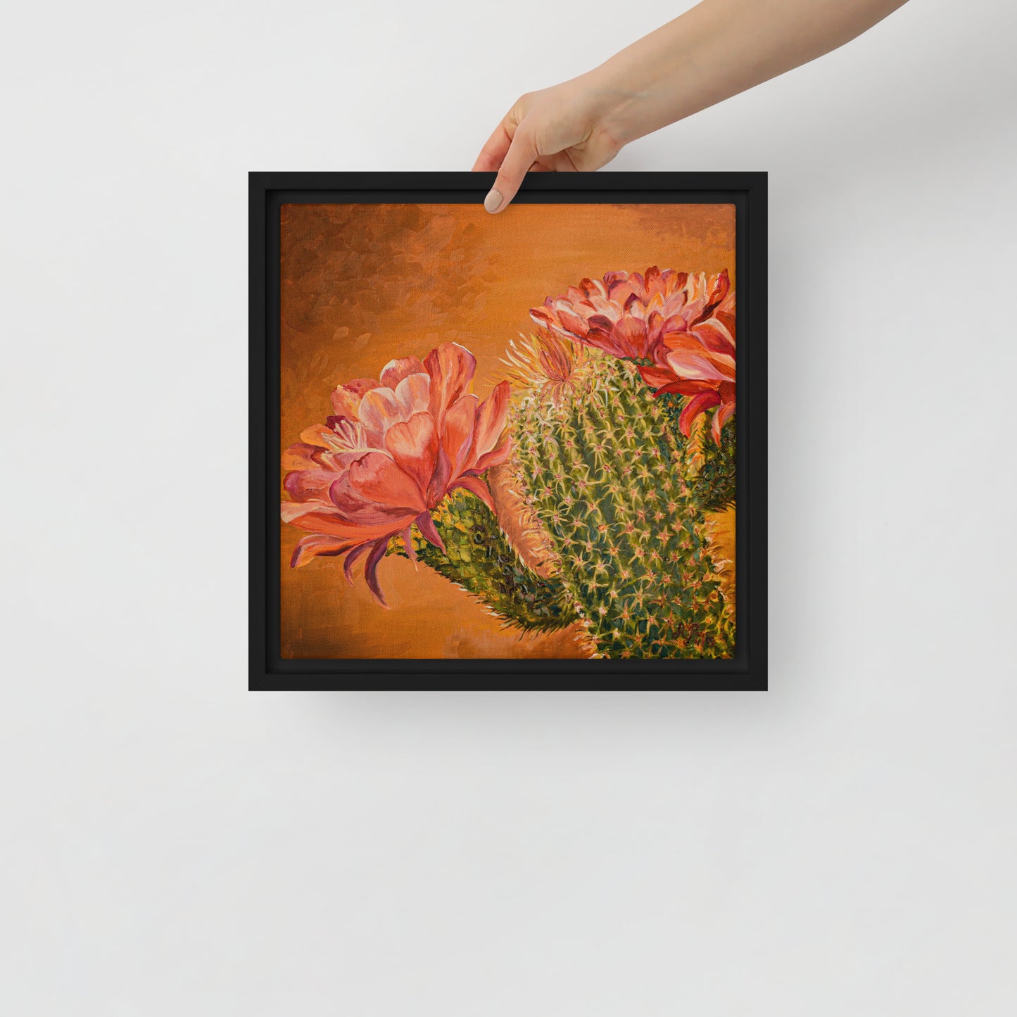 Tucson’s Spring | Framed Canvas Print