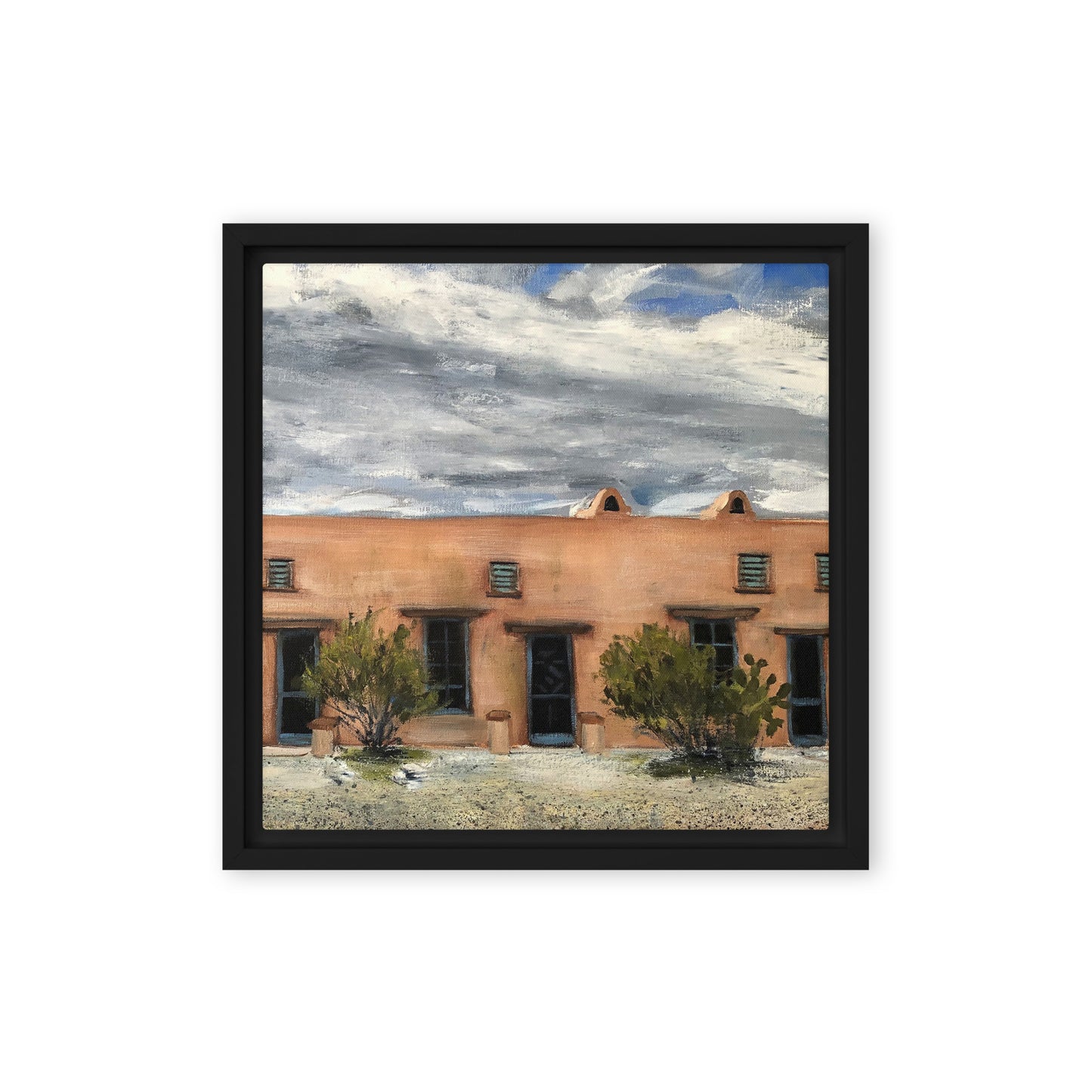 Fort Lowell Commissary, Tucson by Rob Waters | Framed canvas