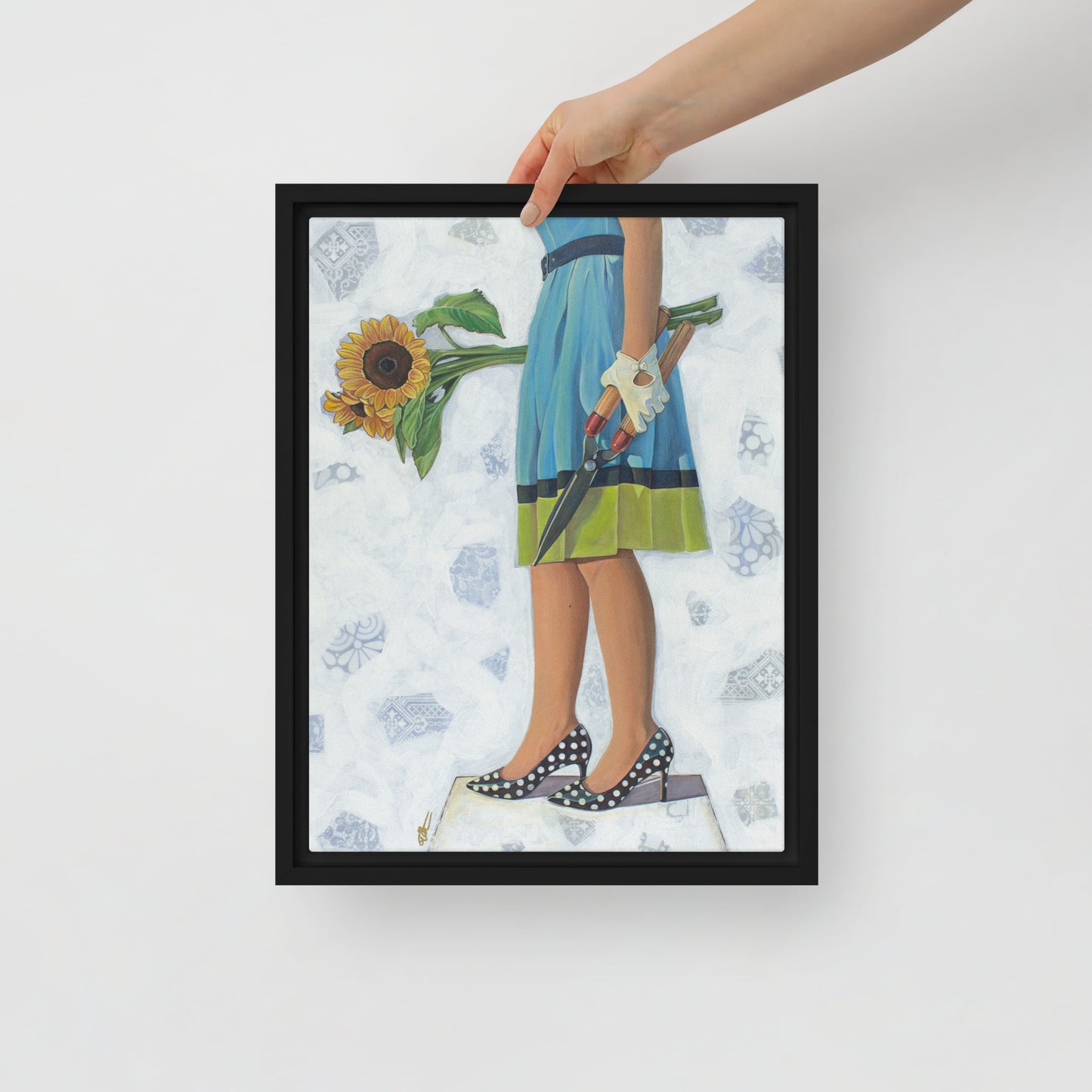 A Cut Above by Kathleen Arthur | Framed Canvas