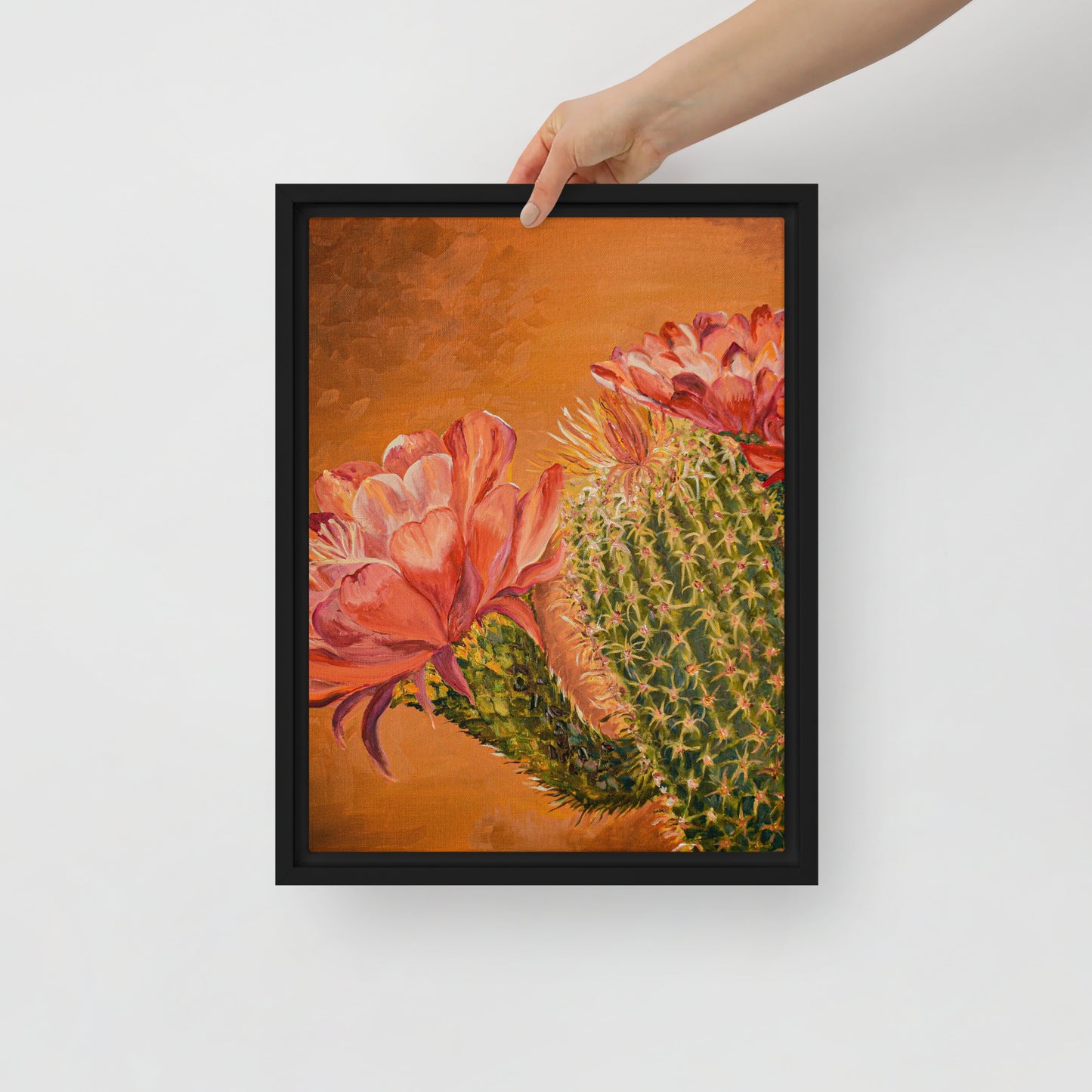 Tucson’s Spring | Framed Canvas Print