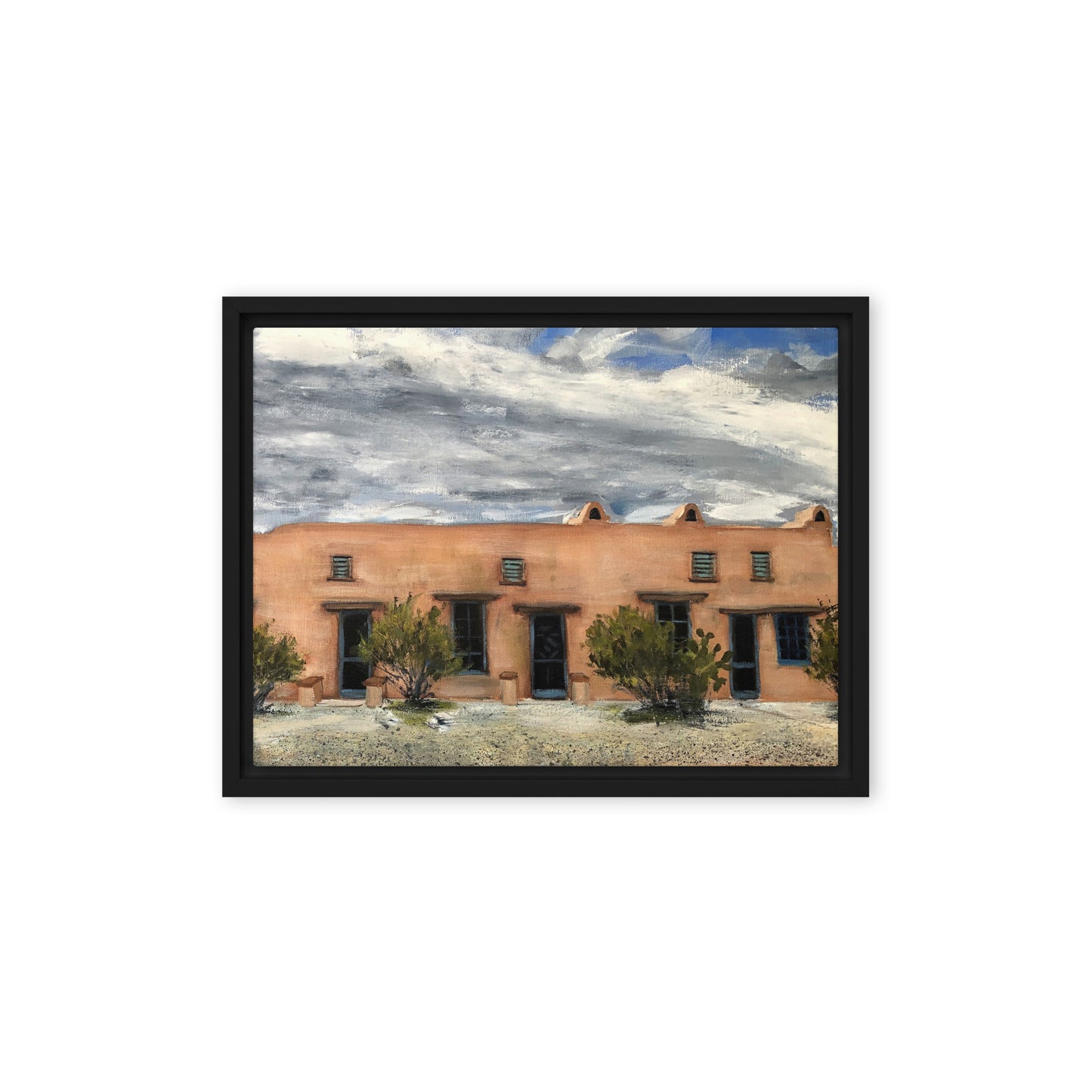 Fort Lowell Commissary, Tucson by Rob Waters | Framed canvas