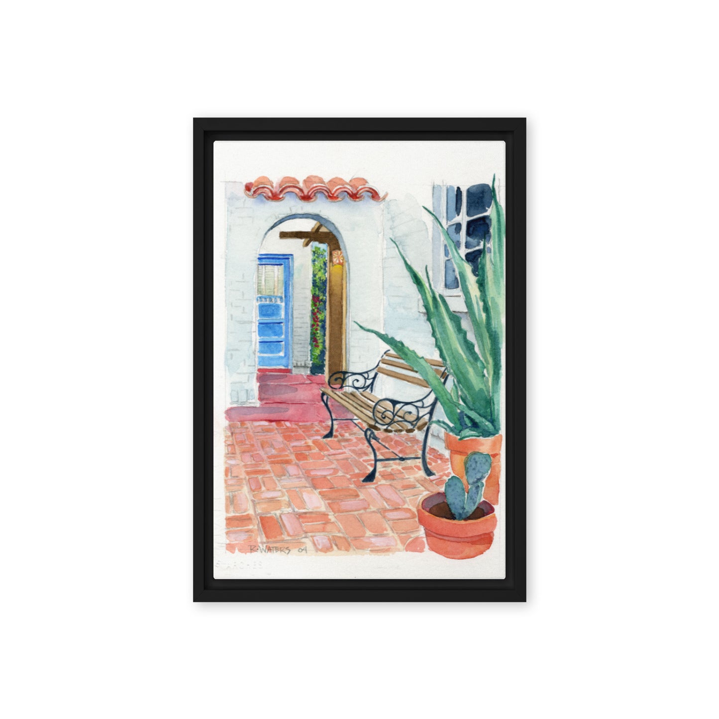 Cooper Street by Rob Waters | Framed canvas