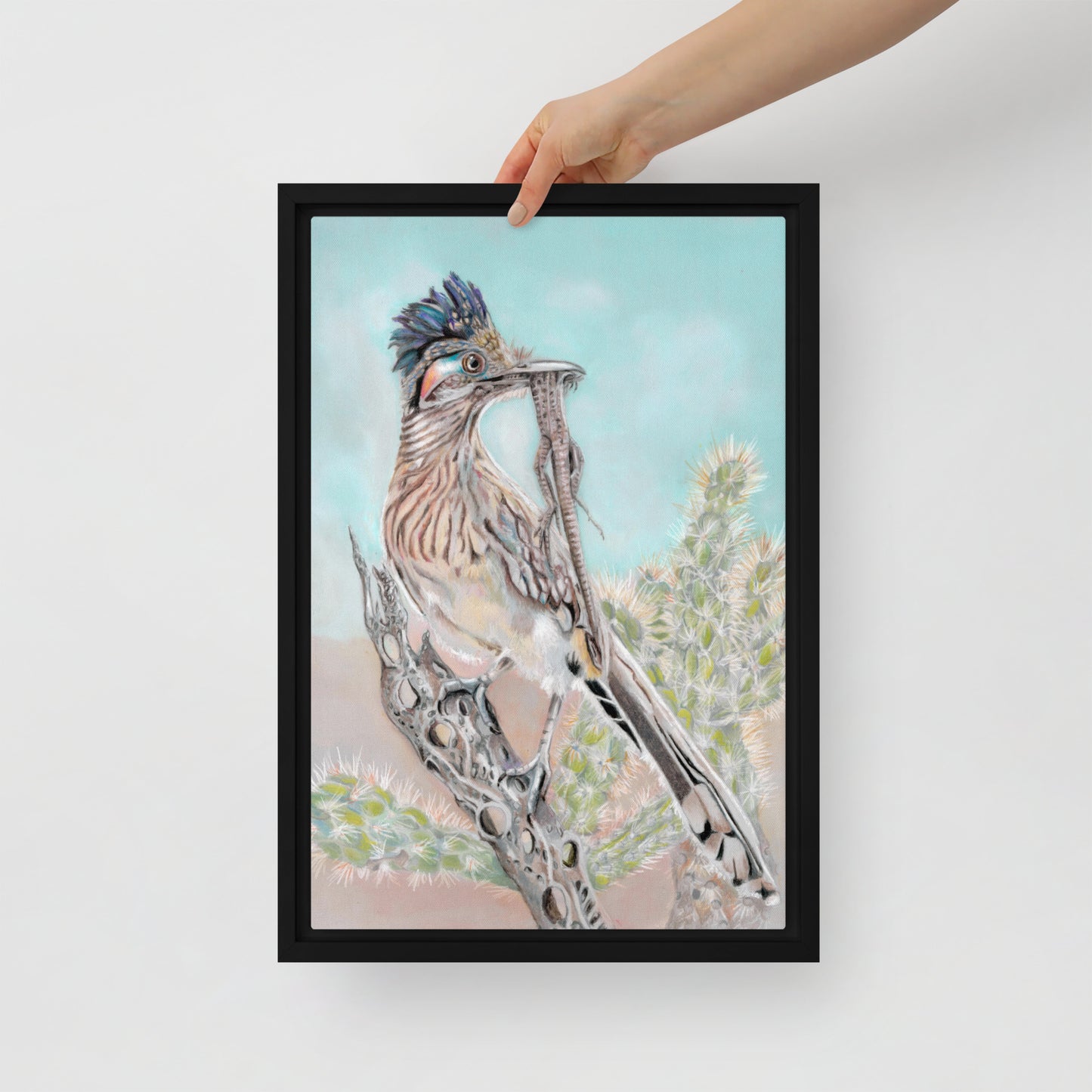 Lunch by Amber Pierson | Framed canvas