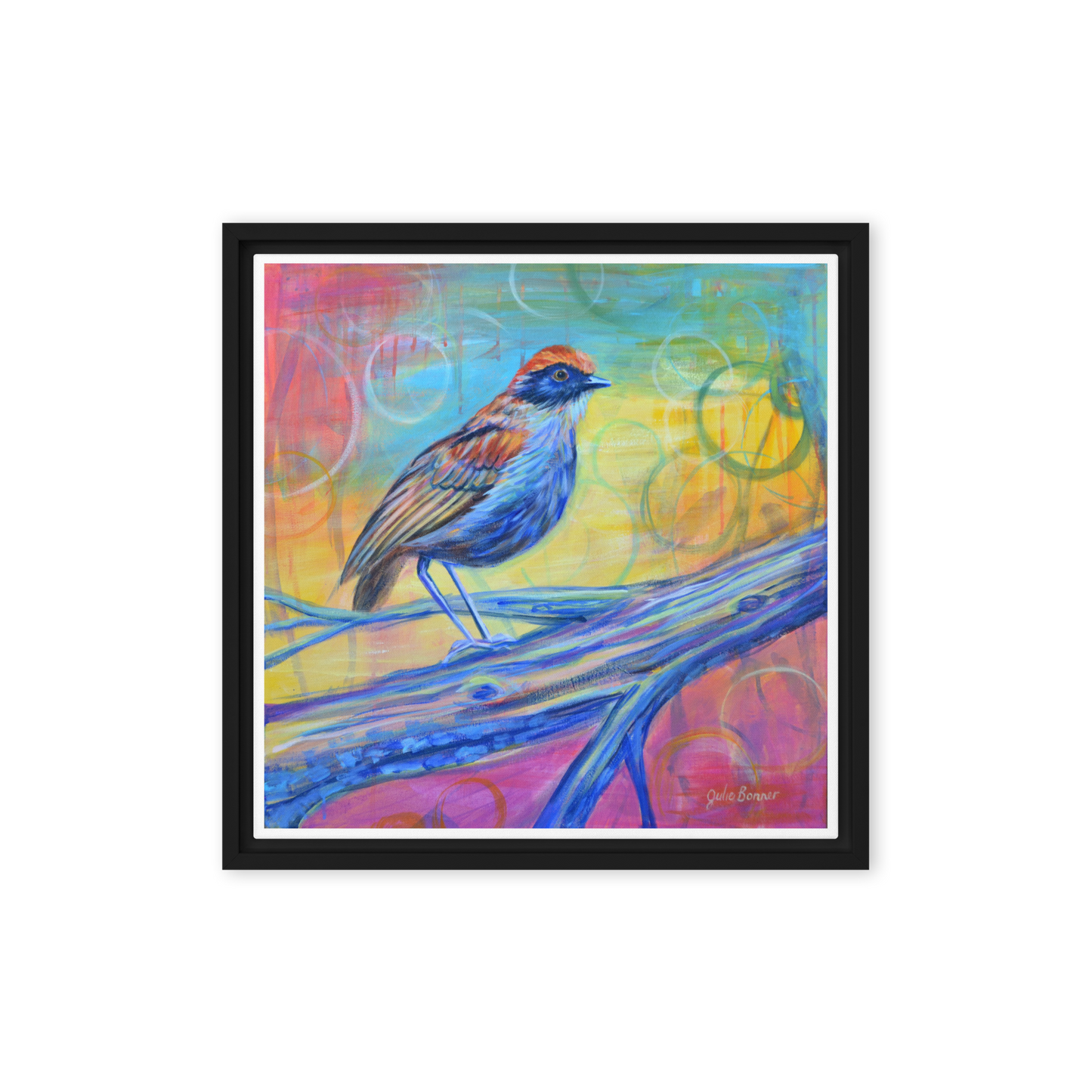 Looking Ahead by Julie Bonner | Framed Canvas Print