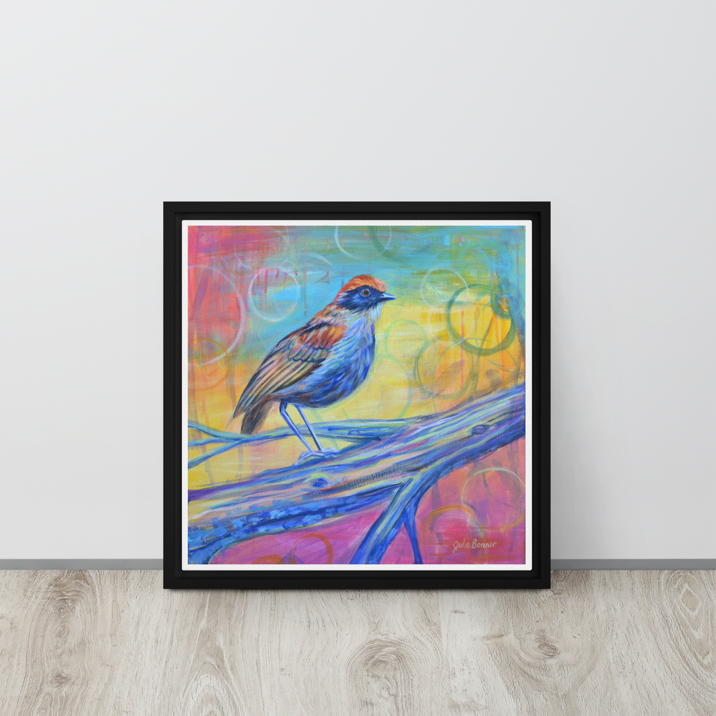 Looking Ahead by Julie Bonner | Framed Canvas Print