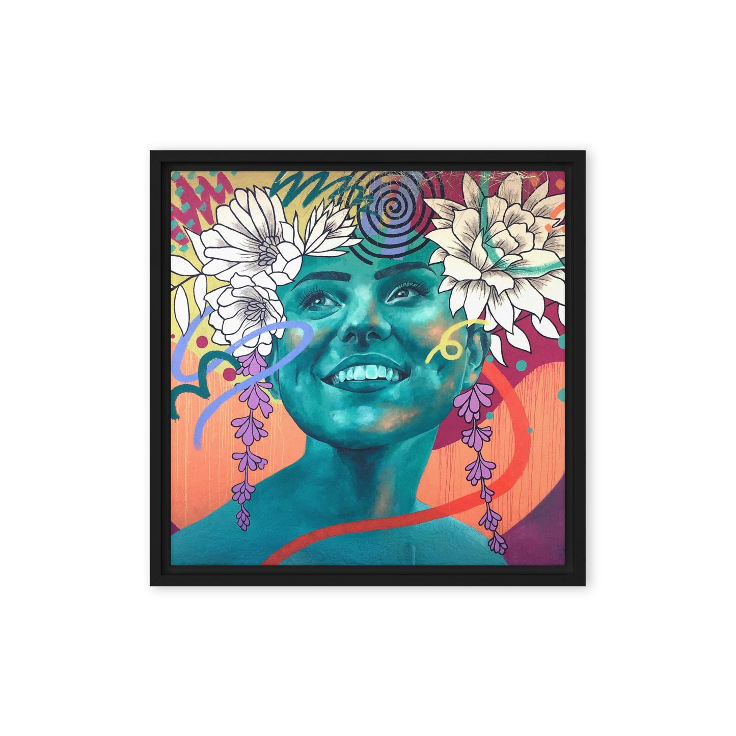 Serenity by Jessica Gonzales | Framed Canvas Prints