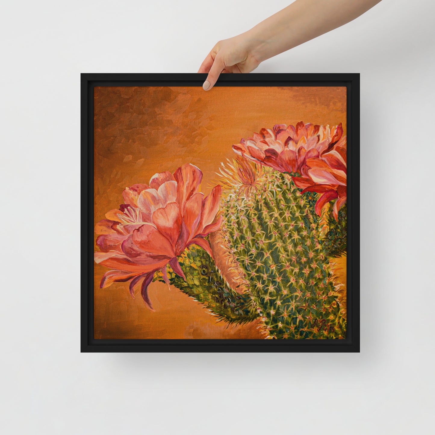 Tucson’s Spring | Framed Canvas Print