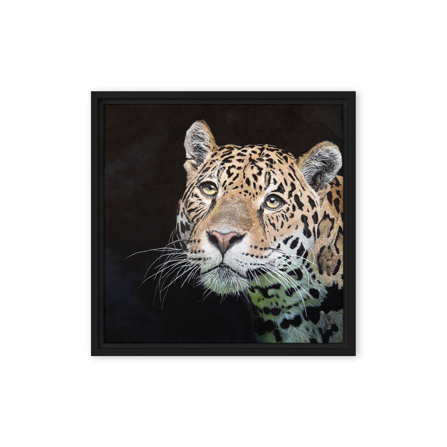 Lost in Thought by Courtney Christie | Framed canvas