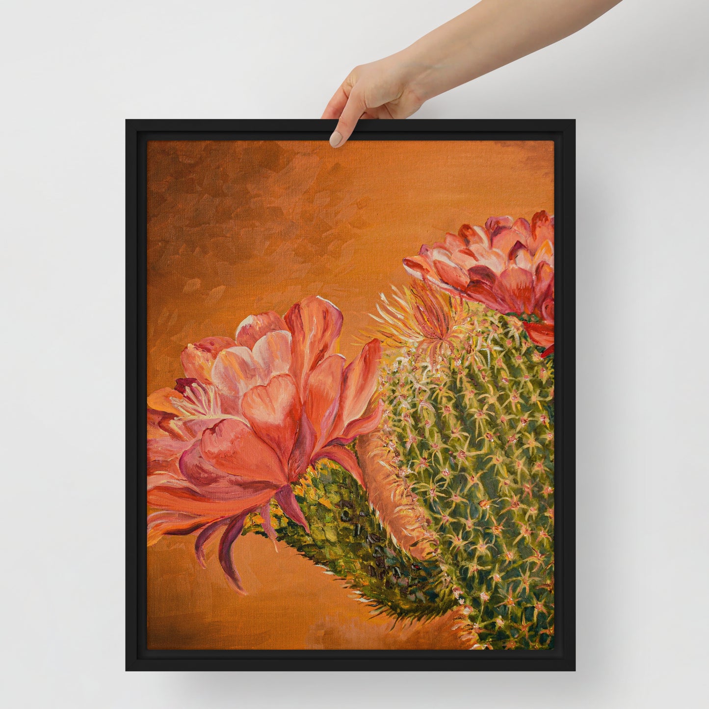 Tucson’s Spring | Framed Canvas Print