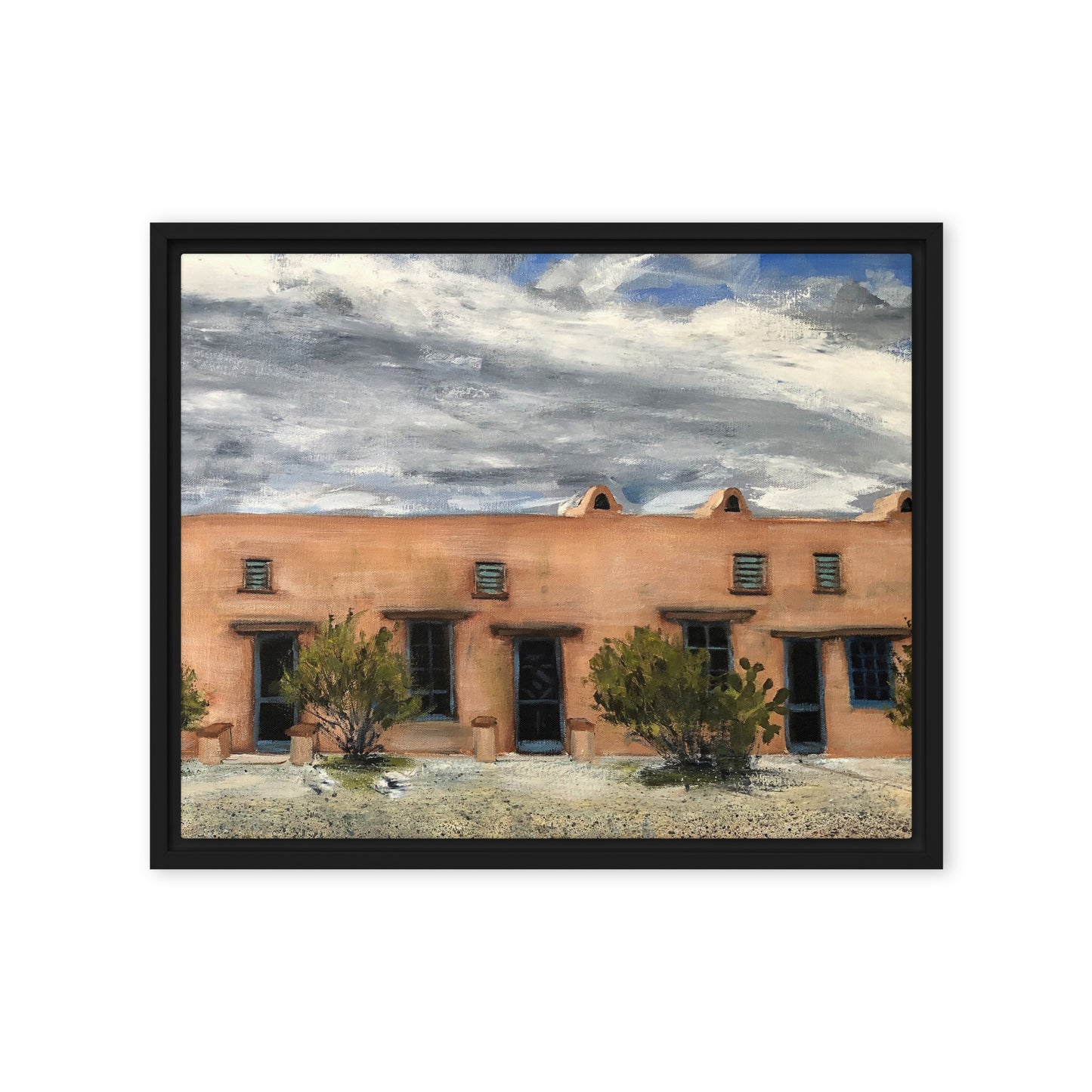 Fort Lowell Commissary, Tucson by Rob Waters | Framed canvas