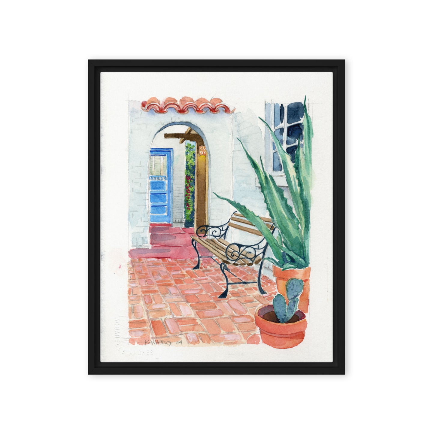 Cooper Street by Rob Waters | Framed canvas