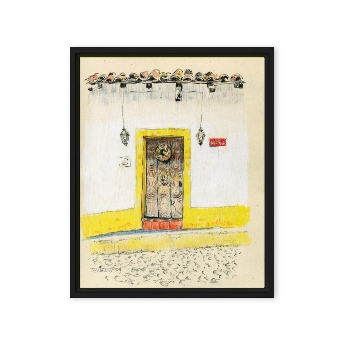 Casa Mariana by Rob Waters | Framed canvas