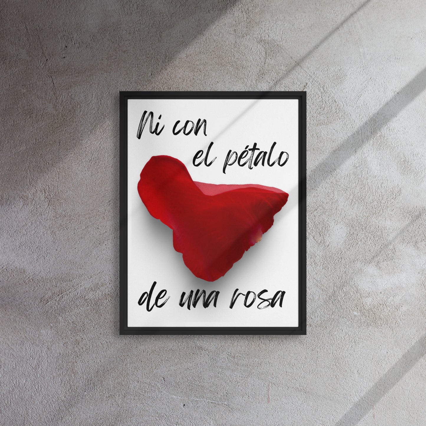 Petalo by Enrique Aldana Photography | Framed canvas