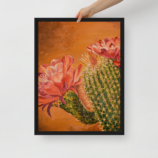 Tucson’s Spring | Framed Canvas Print