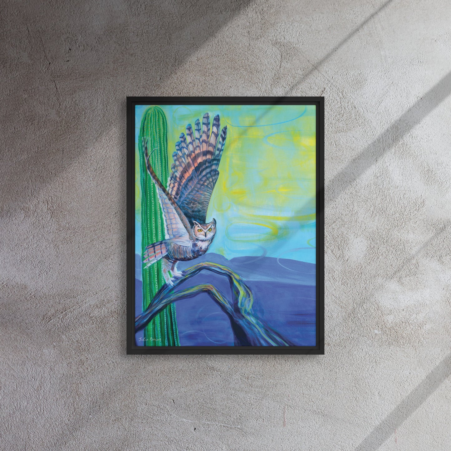 Great One by Julie Bonner | Framed canvas