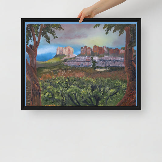 Sedona by Steven Bye | Framed canvas