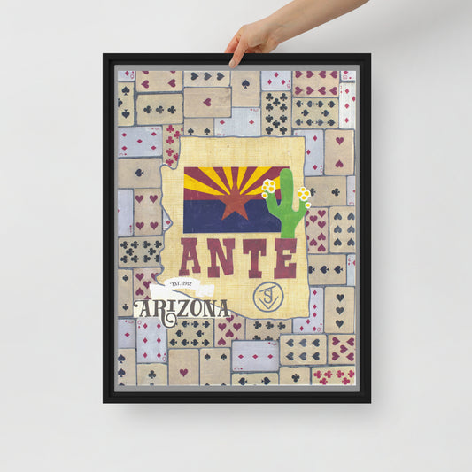 Ante by Suzanne Villella | Framed canvas