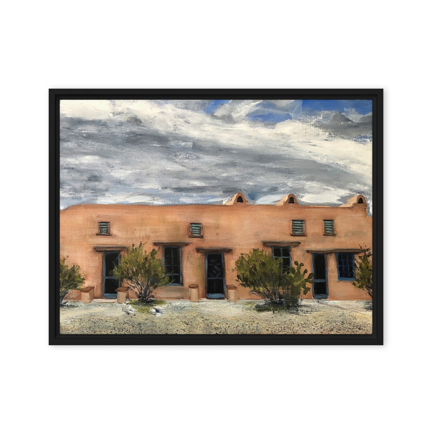 Fort Lowell Commissary, Tucson by Rob Waters | Framed canvas