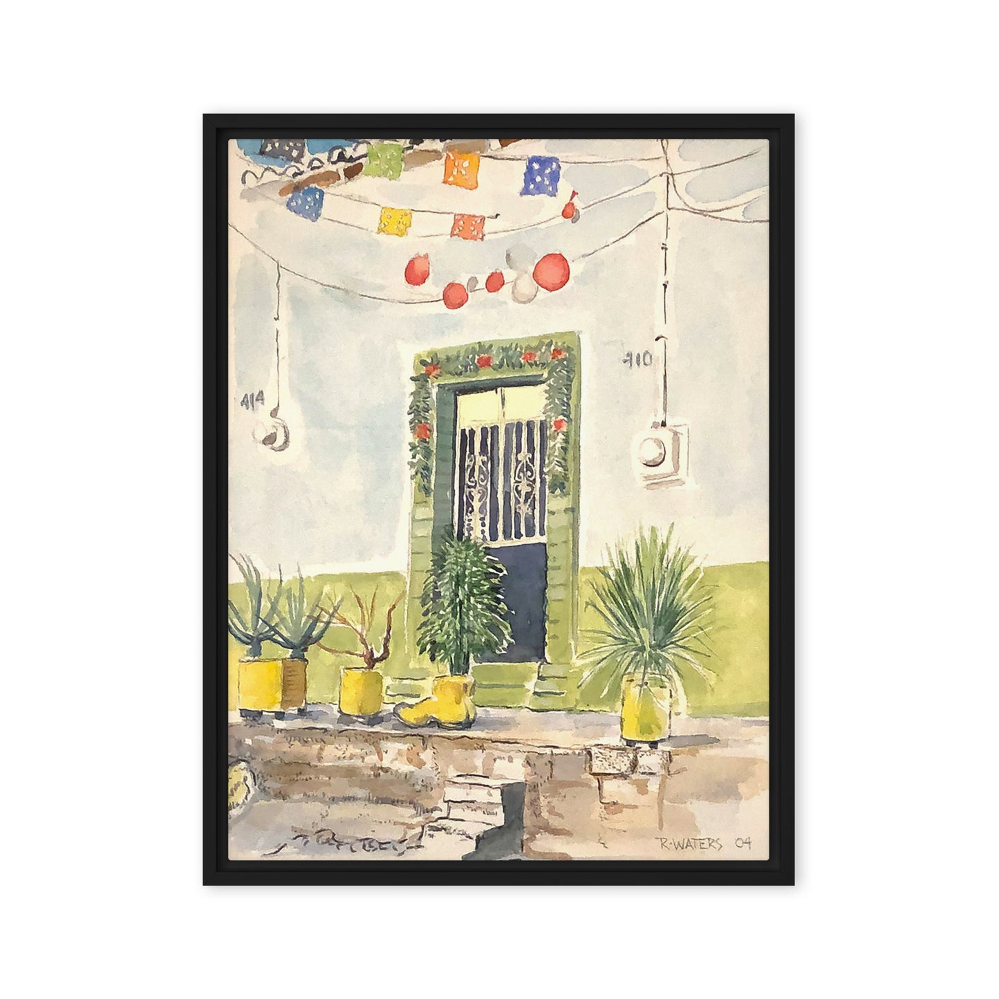 Puerto Vallerta by Rob Waters | Framed canvas