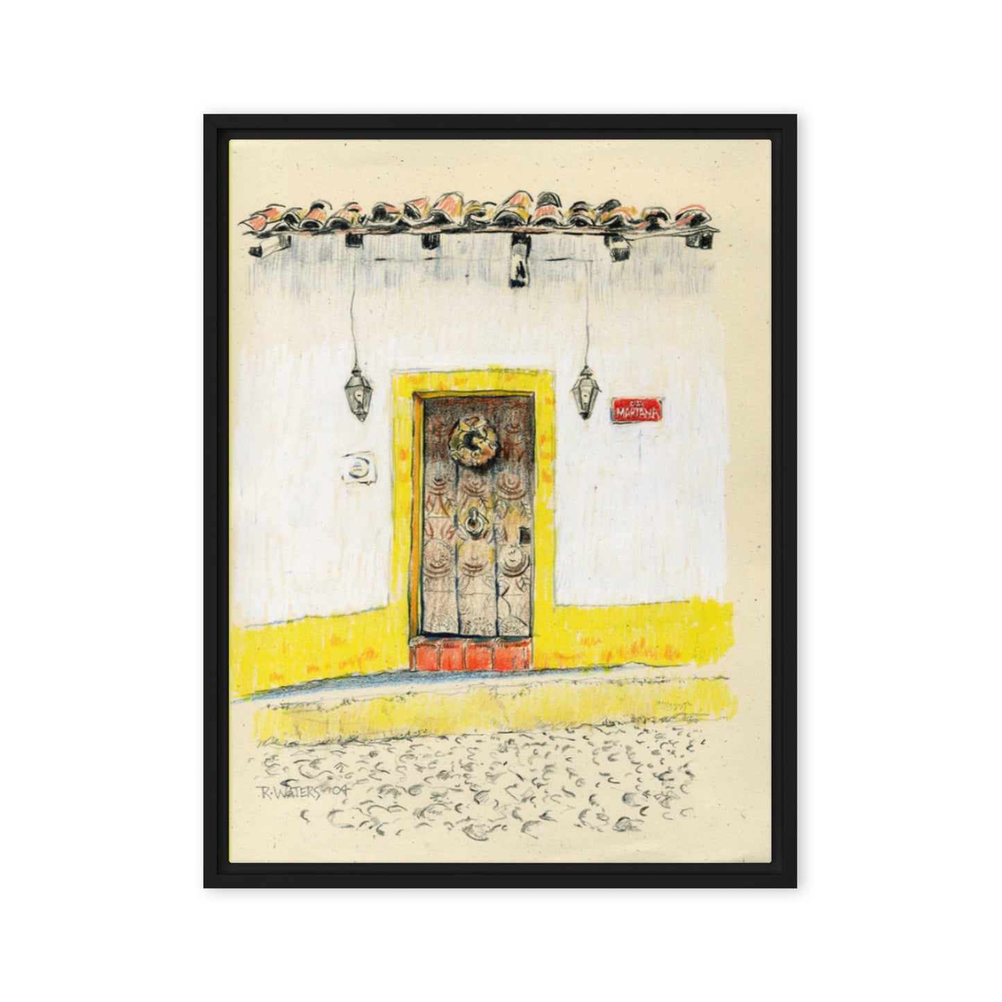 Casa Mariana by Rob Waters | Framed canvas