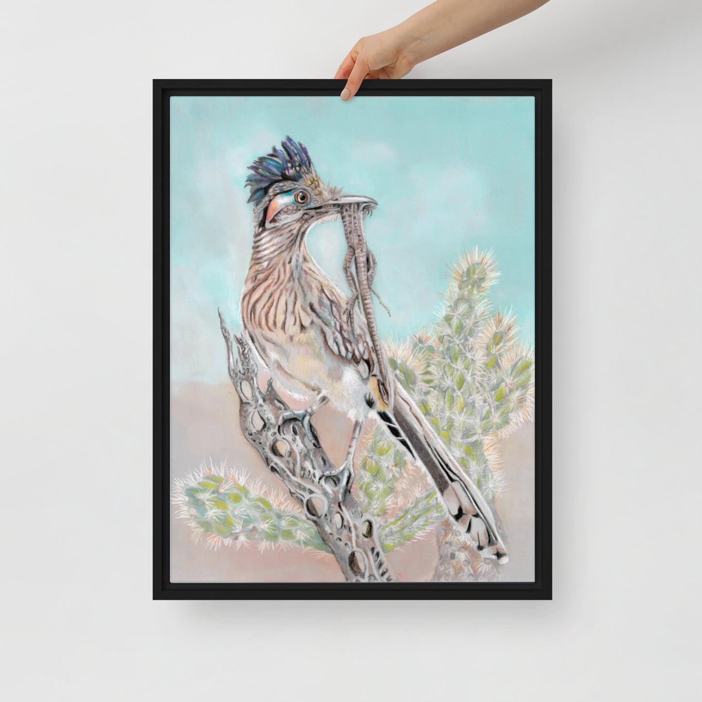 Lunch by Amber Pierson | Framed canvas