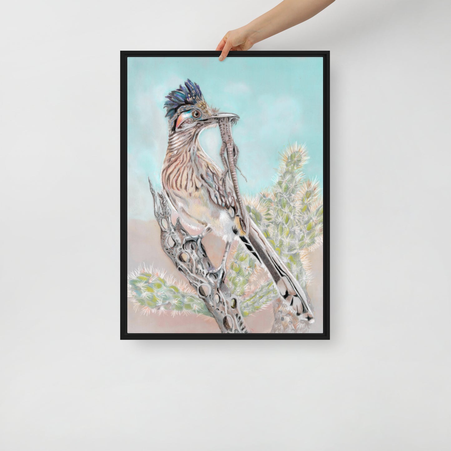 Lunch by Amber Pierson | Framed canvas