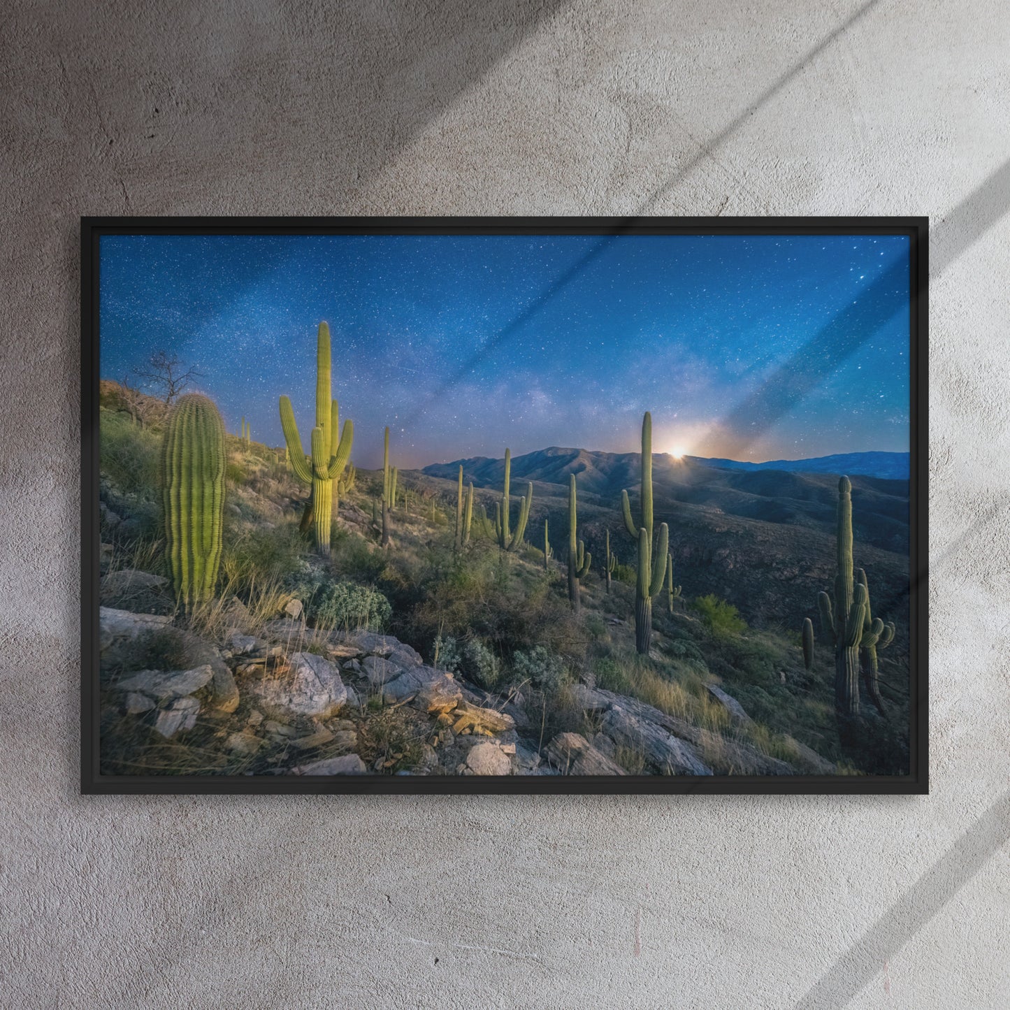 Morning Milkyway by Sean Parker Photography | Framed canvas