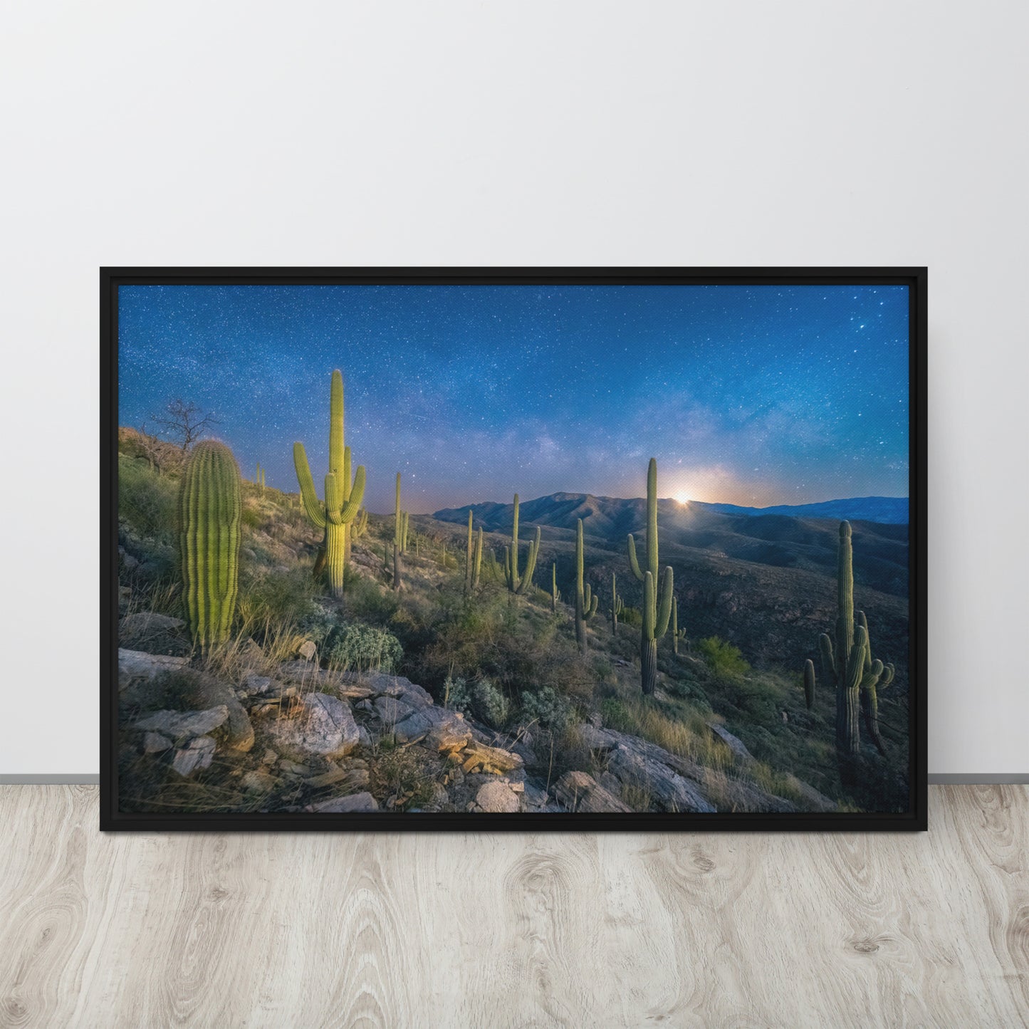 Morning Milkyway by Sean Parker Photography | Framed canvas