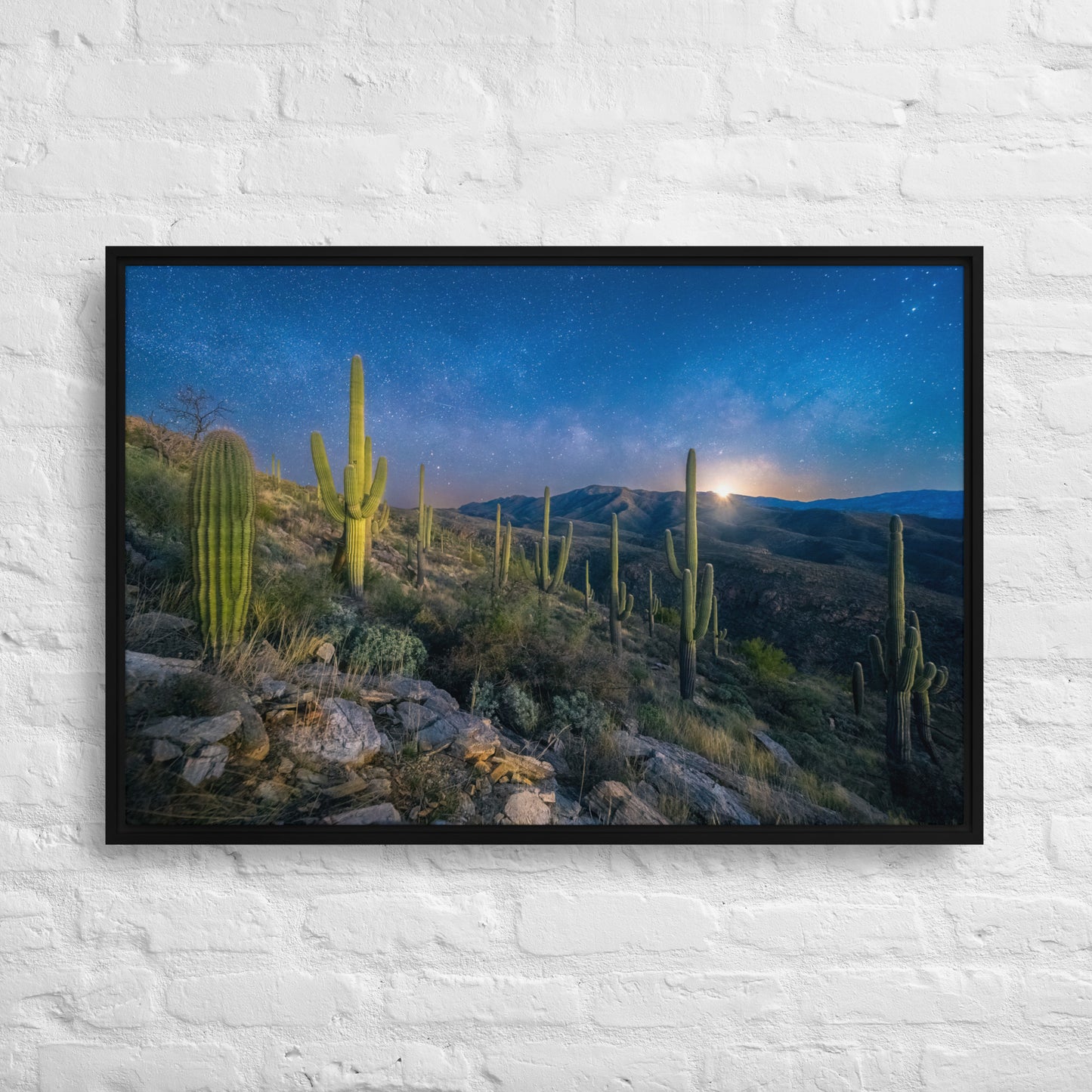 Morning Milkyway by Sean Parker Photography | Framed canvas