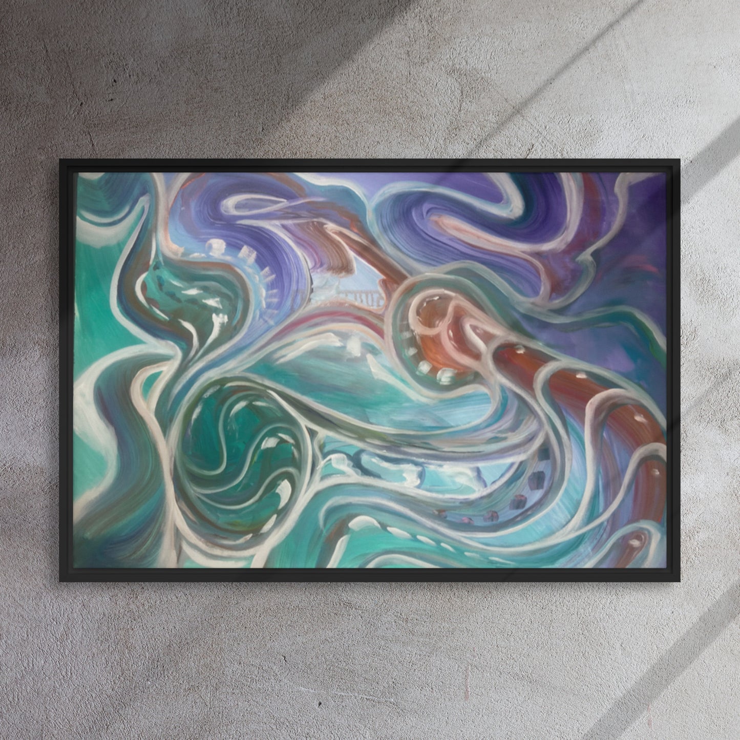 Spirit Guide by Tyler Bentley | Framed canvas