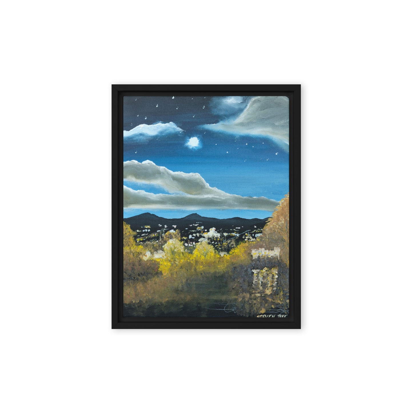 Evening Sky Over Sedona by Steven Bye | Framed canvas