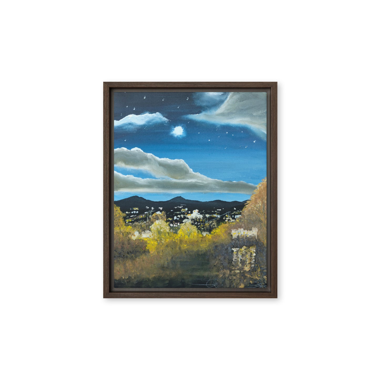 Evening Sky Over Sedona by Steven Bye | Framed canvas