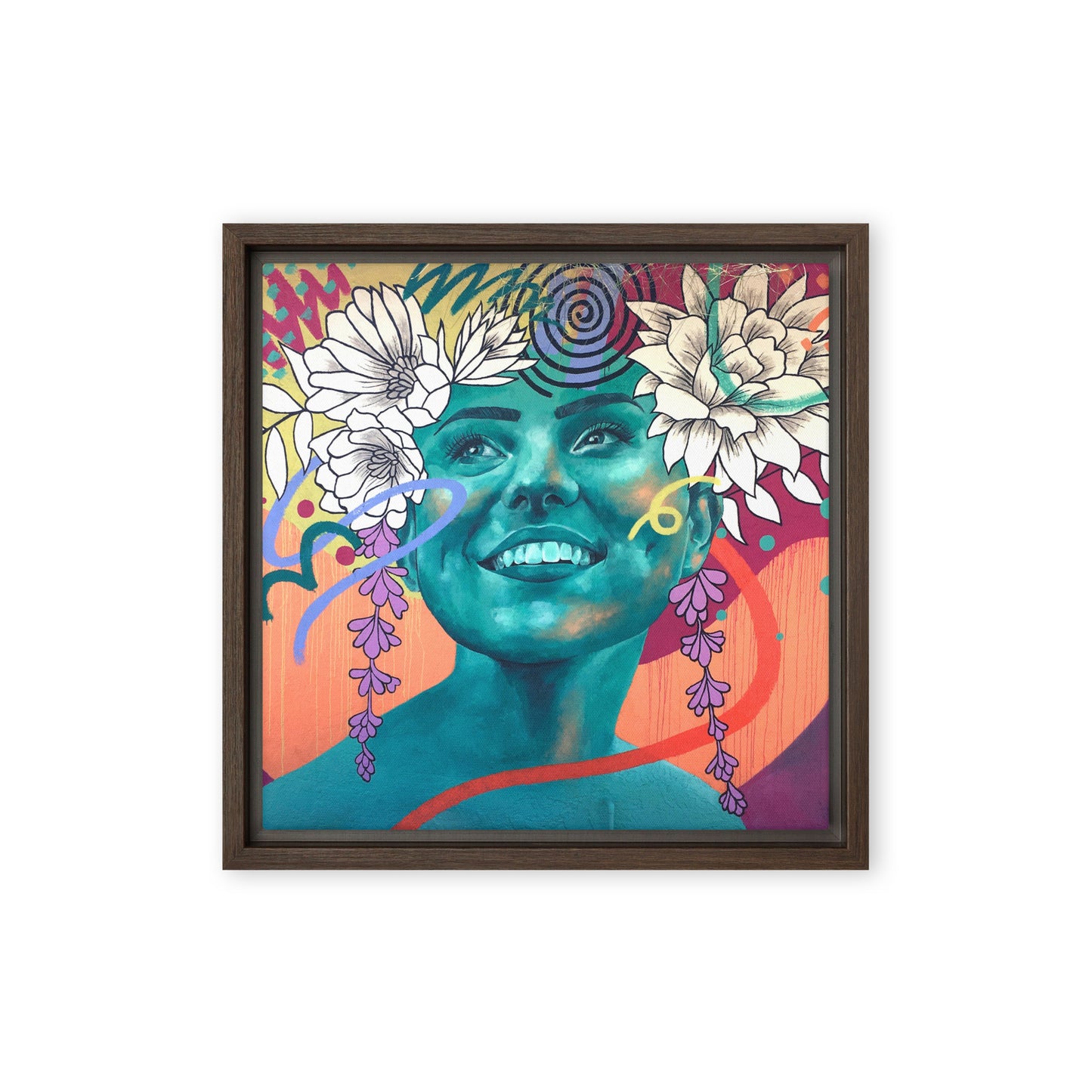 Serenity by Jessica Gonzales | Framed Canvas Prints