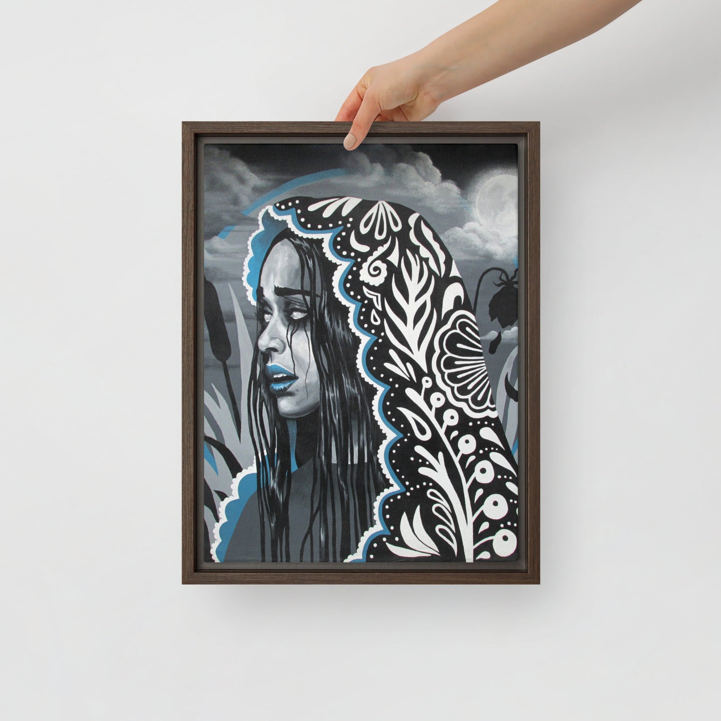 La Llorona by Jessica Gonzales | Framed canvas