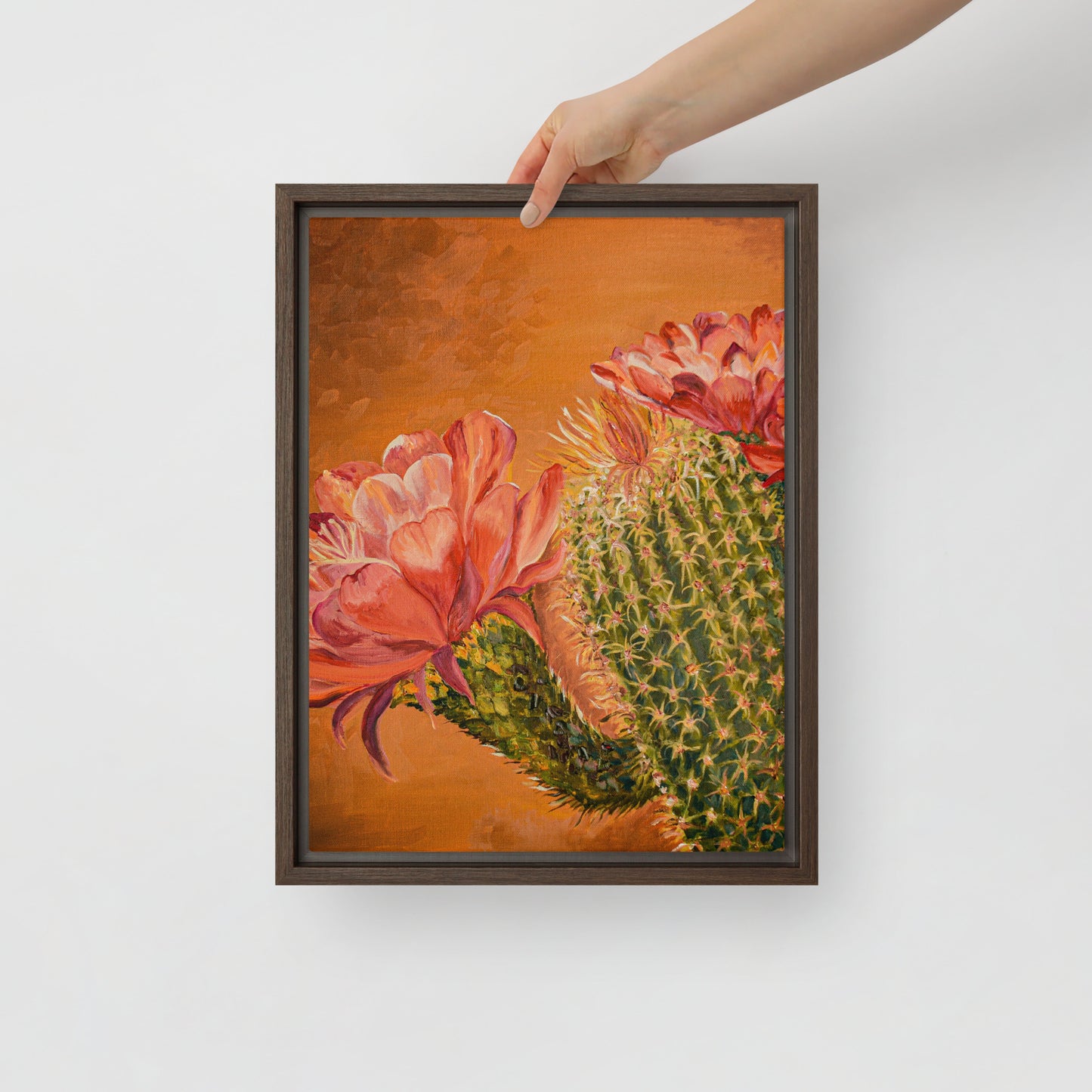 Tucson’s Spring | Framed Canvas Print