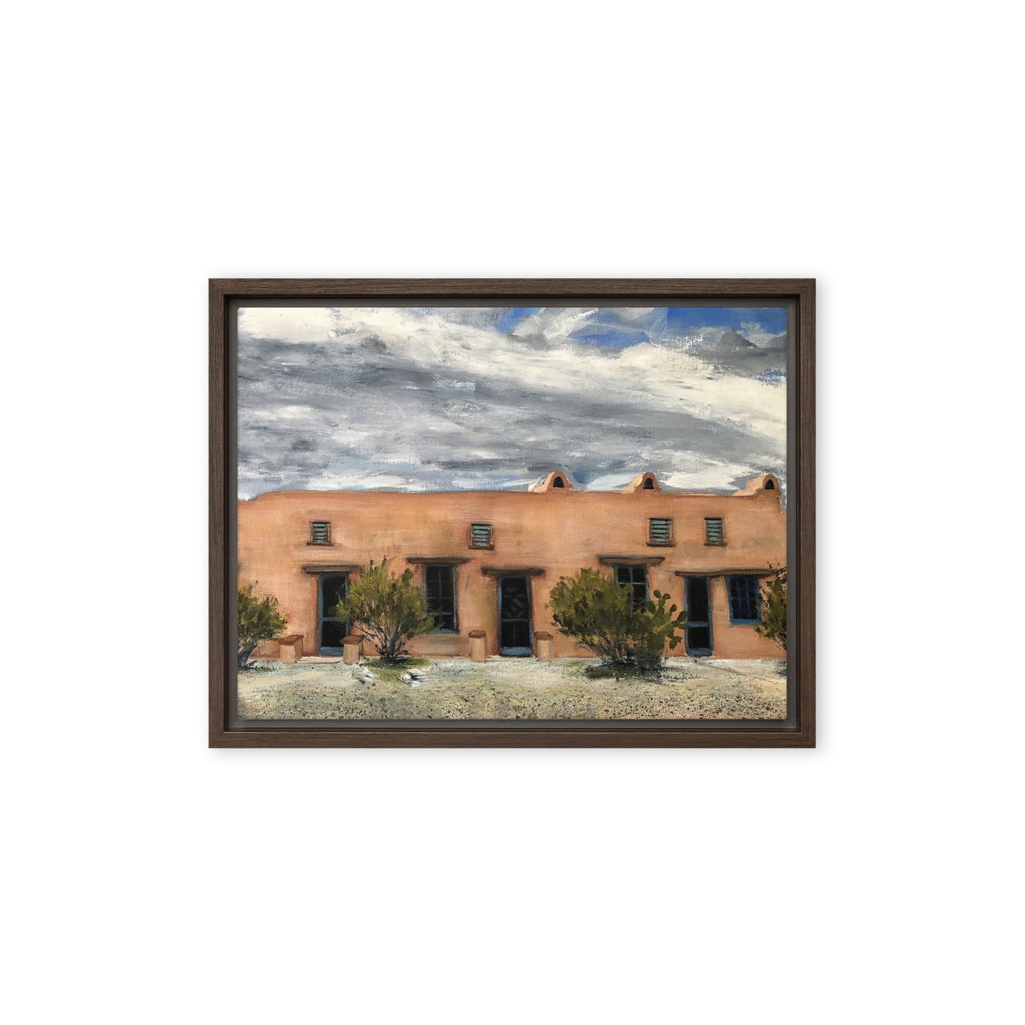 Fort Lowell Commissary, Tucson by Rob Waters | Framed canvas