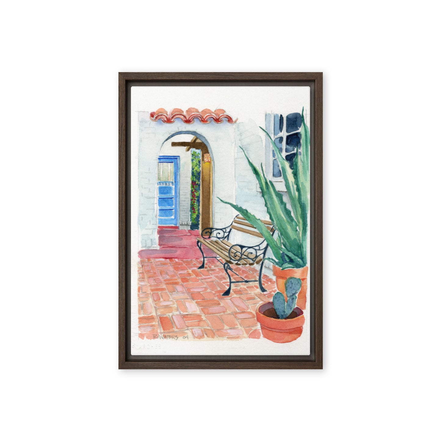 Cooper Street by Rob Waters | Framed canvas