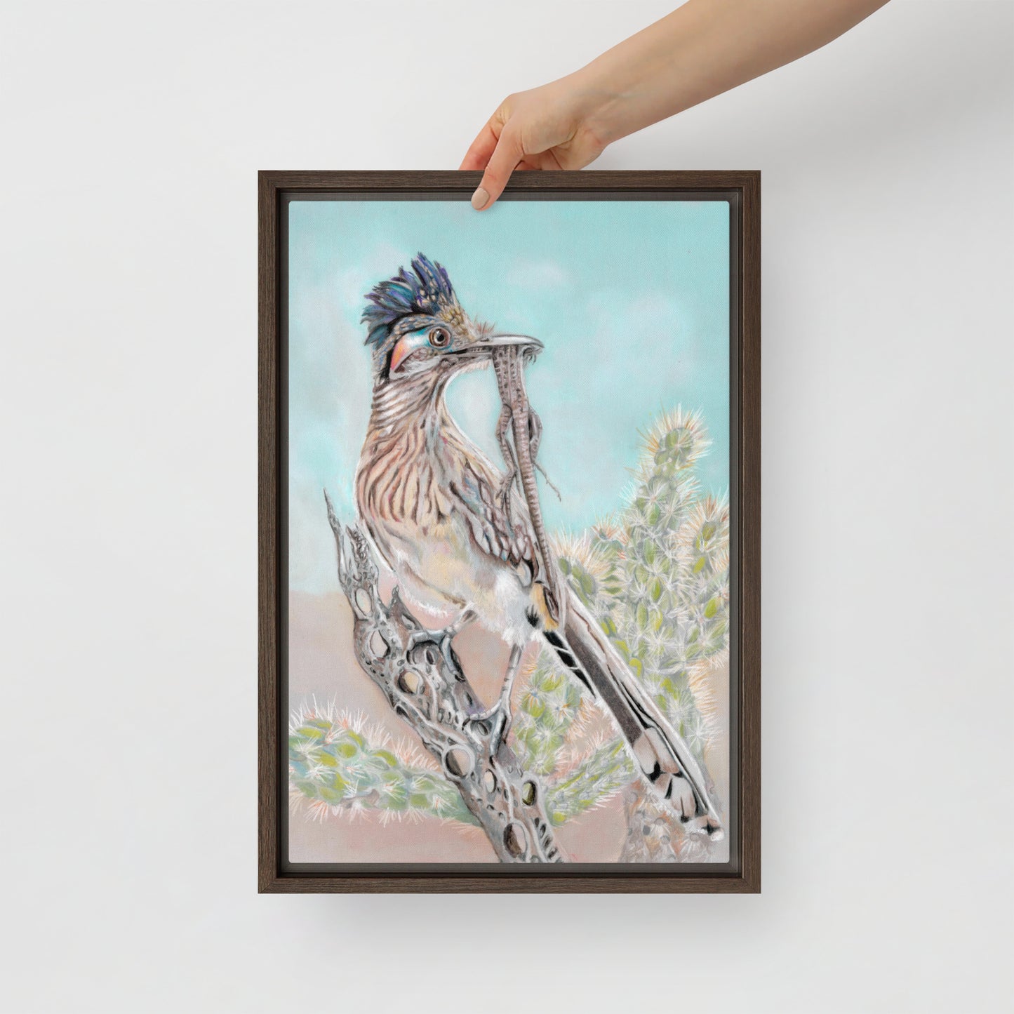 Lunch by Amber Pierson | Framed canvas