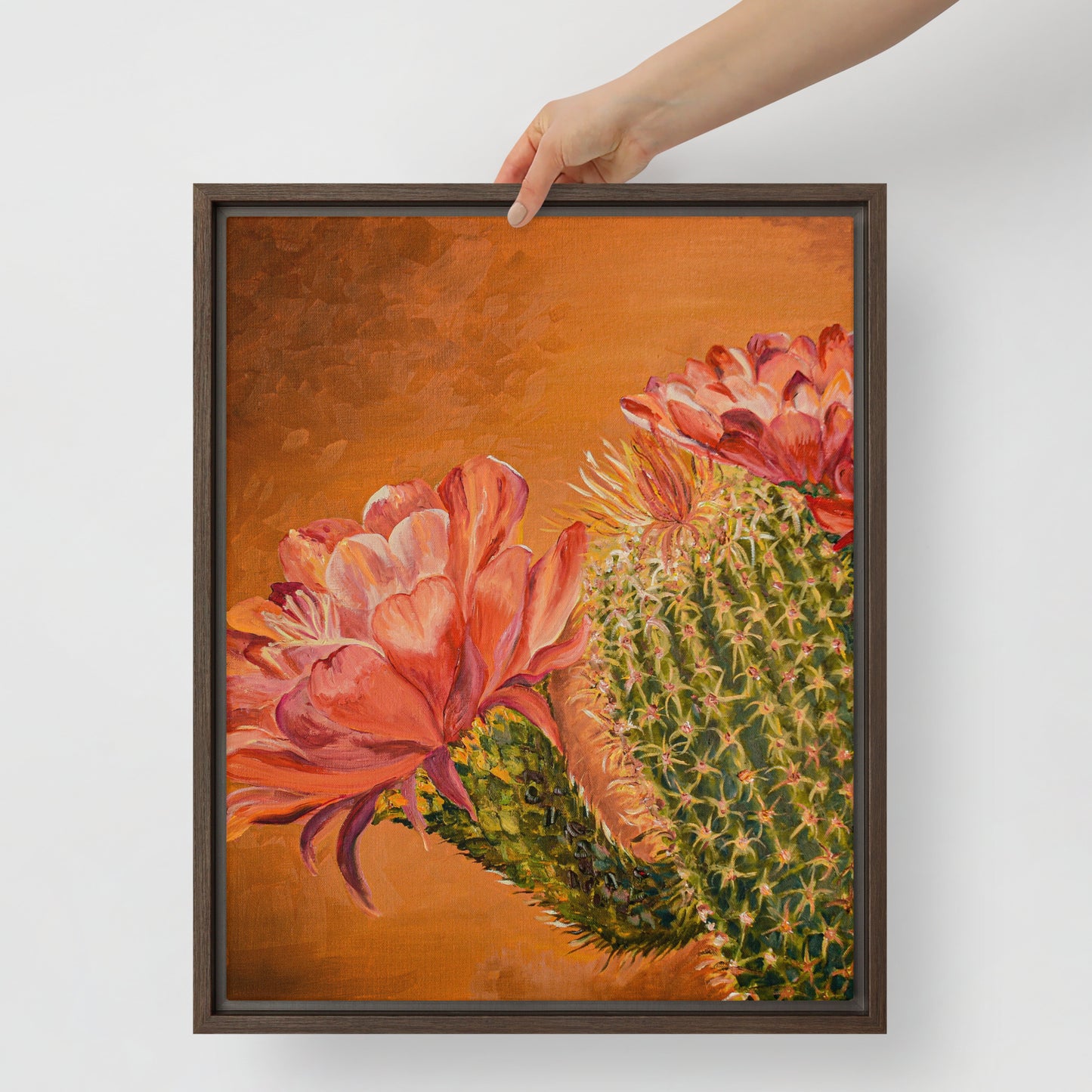 Tucson’s Spring | Framed Canvas Print