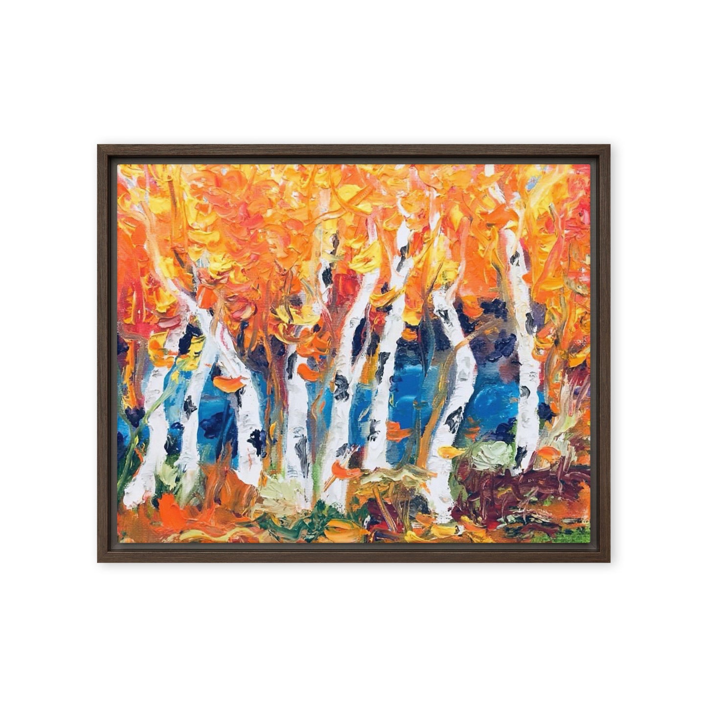 Colorado Fall by Andrea Rodriguez | Framed canvas