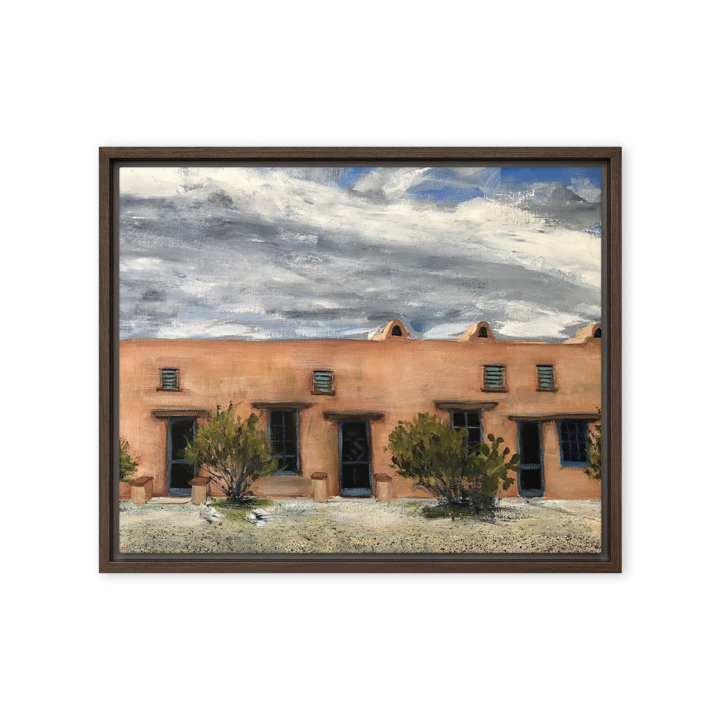 Fort Lowell Commissary, Tucson by Rob Waters | Framed canvas