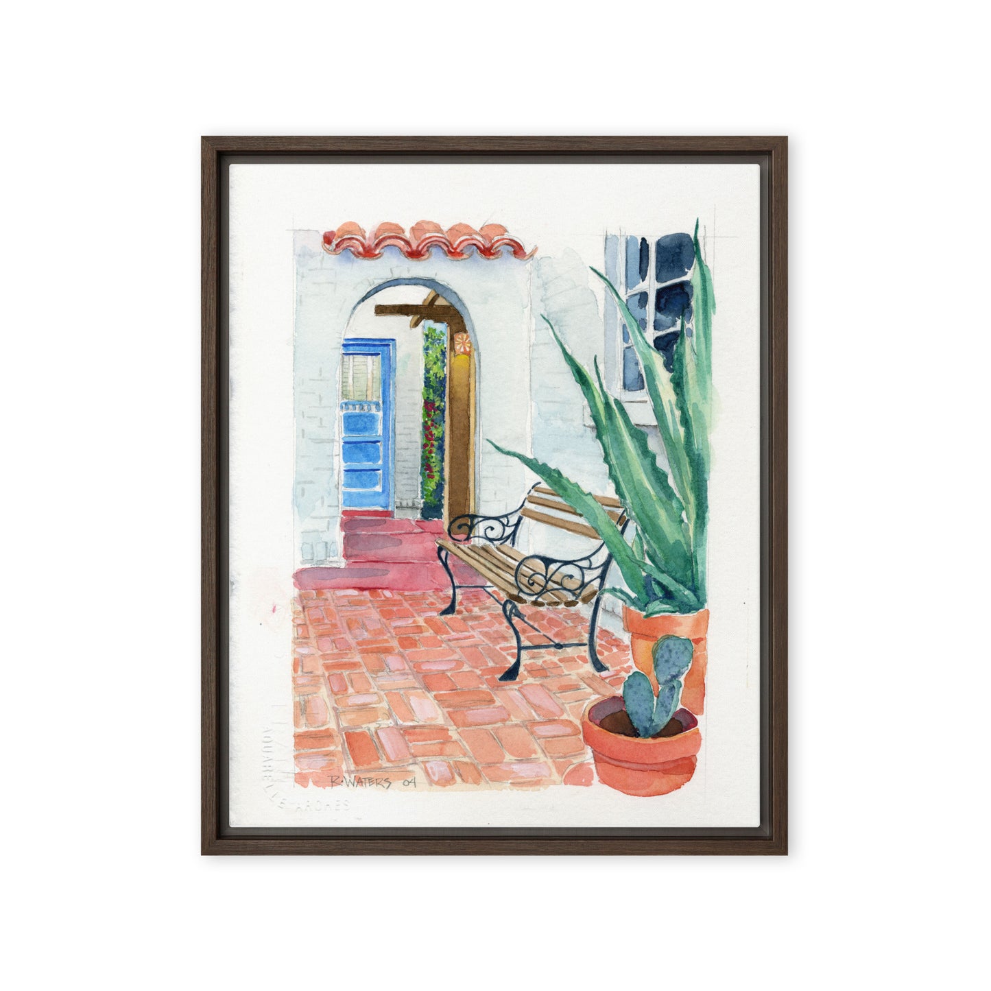 Cooper Street by Rob Waters | Framed canvas