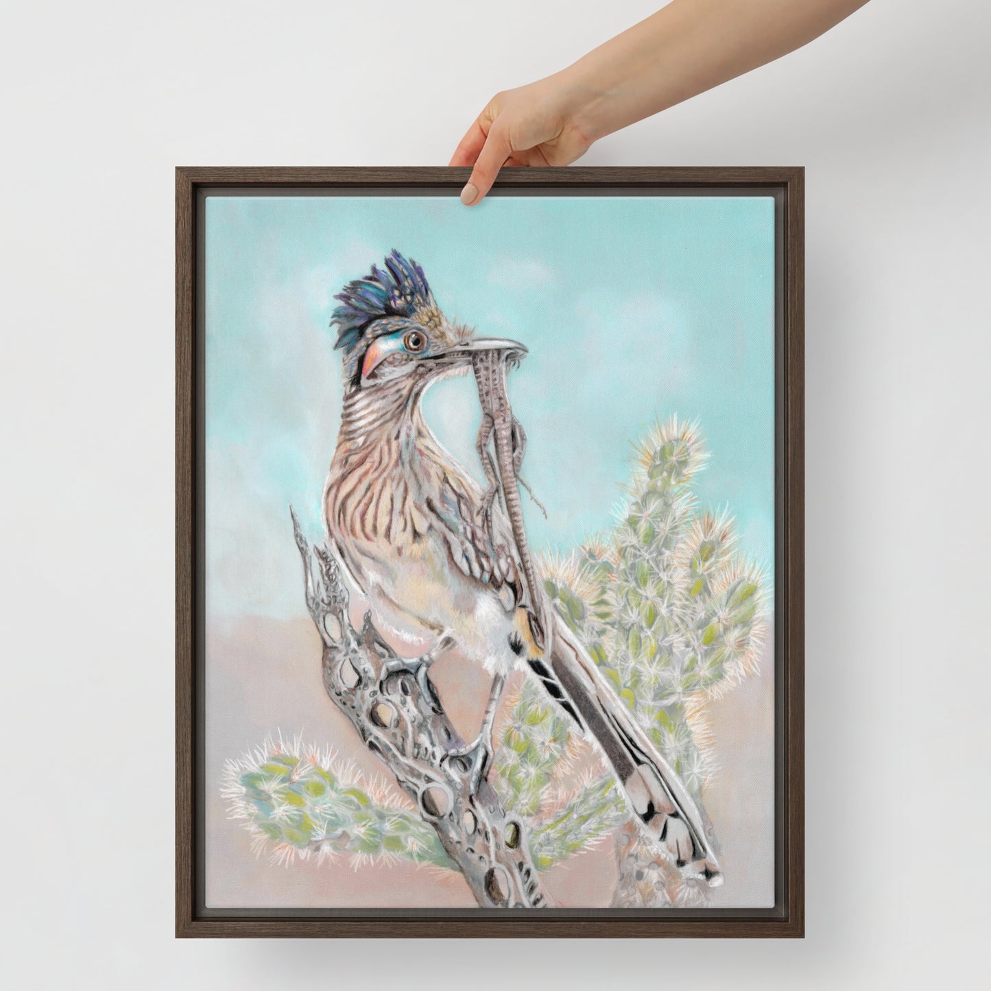 Lunch by Amber Pierson | Framed canvas