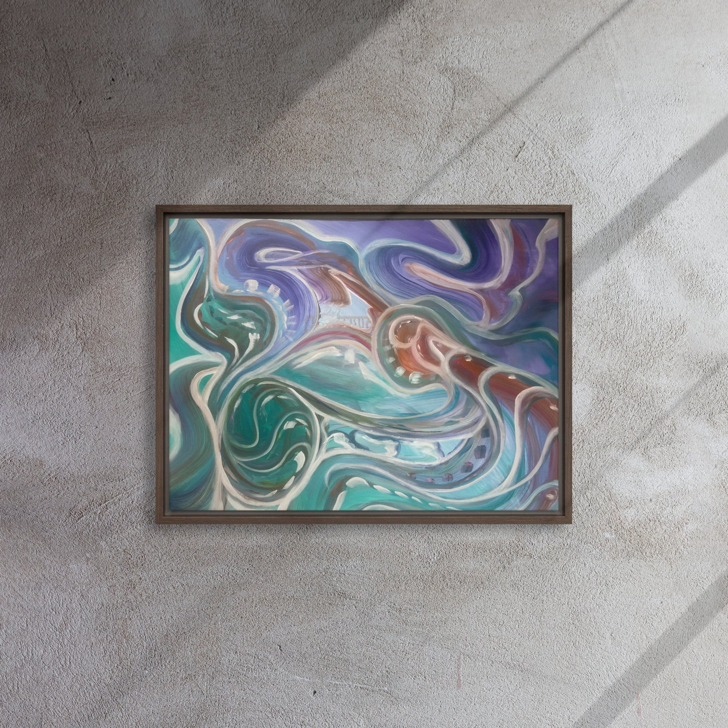 Spirit Guide by Tyler Bentley | Framed canvas