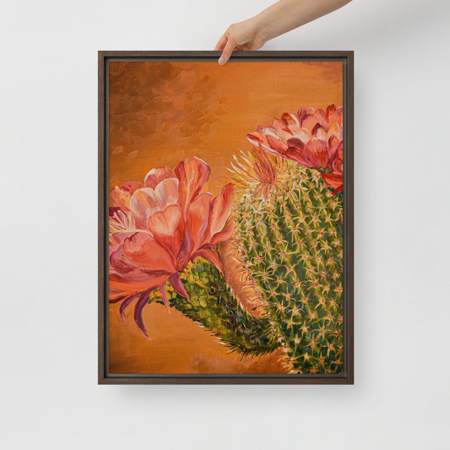 Tucson’s Spring | Framed Canvas Print