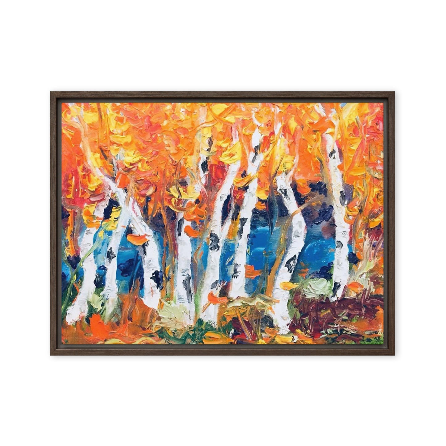 Colorado Fall by Andrea Rodriguez | Framed canvas