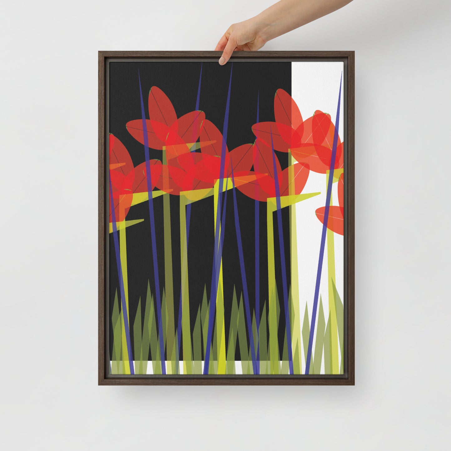 Love Orchids by Damon Leverett | Framed canvas