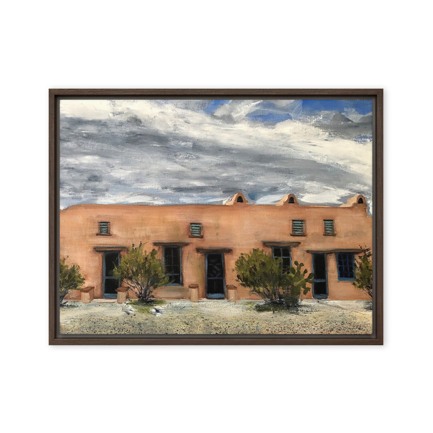 Fort Lowell Commissary, Tucson by Rob Waters | Framed canvas