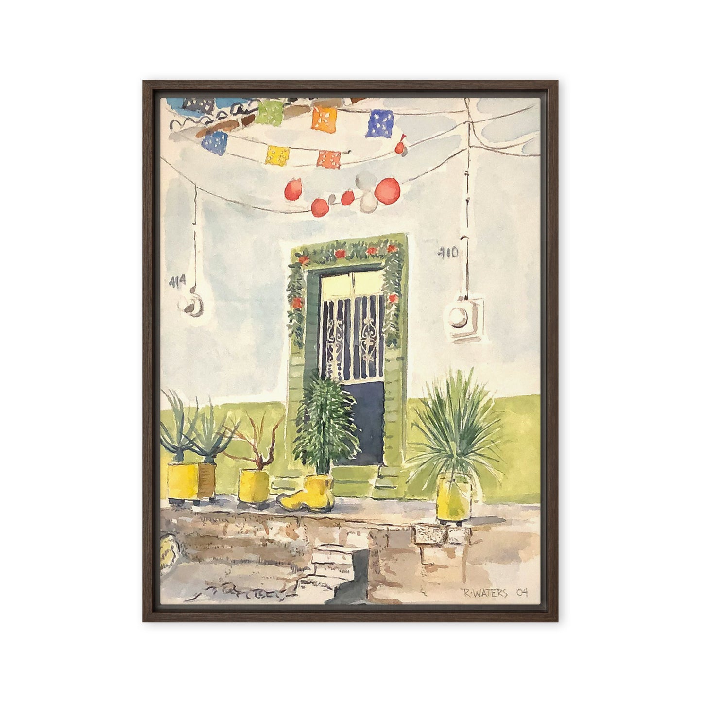 Puerto Vallerta by Rob Waters | Framed canvas