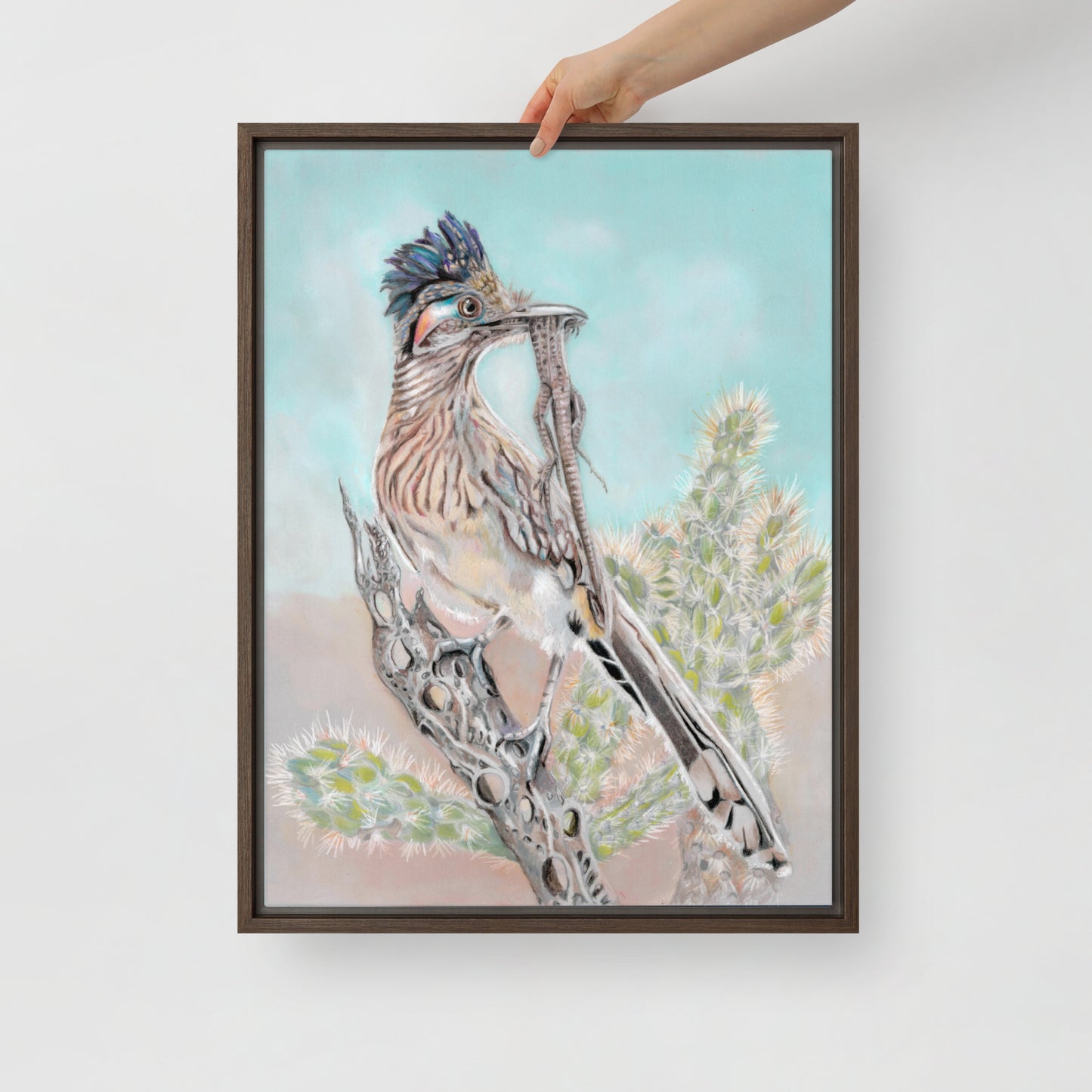 Lunch by Amber Pierson | Framed canvas